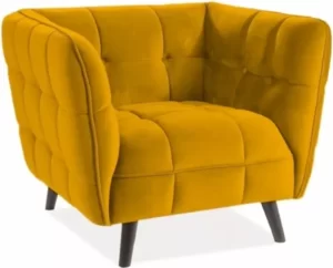 Signal kreslo castello 1 velvet bluvel castello1v68 0