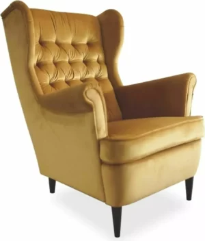 Signal kreslo harry velvet harryv68w 0