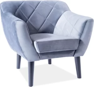 Signal kreslo karo 1 velvet bluvel karo1v14w 0