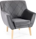 Signal kreslo kier 1 velvet kier1v14bu 0
