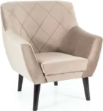 Signal kreslo kier 1 velvet kier1v40w 0
