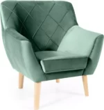 Signal kreslo kier 1 velvet kier1v78bu 0