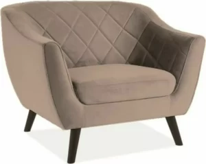 Signal kreslo molly 1 velvet bluvel molly1v40cbe 0