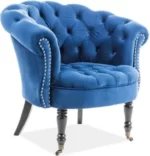Signal kreslo phillips velvet bluvel philipsvgr 0