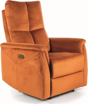 Signal kreslo s massazhem neptun m velvet neptunmvcy 1