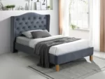 Signal krovat aspen velvet bluvel seryy aspenv120szd 0