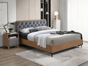 Signal krovat donna velvet seryy dub donnav160szd 0