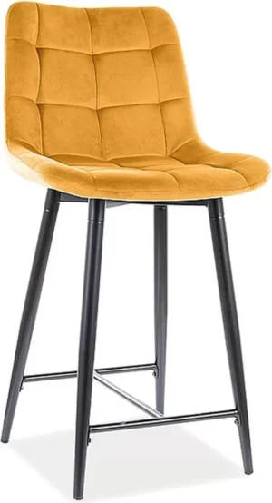 Signal polubarnyy stul chic h 2 velvet chich2vccu 0