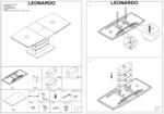 Signal stol obedennyy raskladnoy leonardo 160 leonardodd160 4