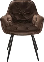 Signal stul kukhonnyy cherry velvet bluvel cherryvcbr 1