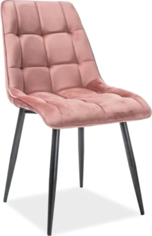 Signal stul kukhonnyy chic velvet bluvel nozhki chernyye chicvcra52 0