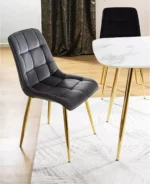 Signal stul kukhonnyy chic velvet bluvel nozhki zolotyye chicvzlc 1