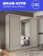 E1shkaf kupe e1 ekspress 3 h dvernyj dsp zerkalo kashemir1 0