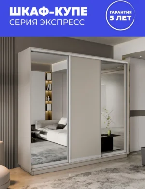 E1shkaf kupe e1 ekspress 3 h dvernyj zerkalo dsp kashemir1 0