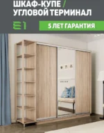 E1shkaf kupe e1 ekspress ut 3 h dvernyj dsp zerkalo sonoma1 2