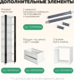 E1shkaf kupe e1 loyal 2 h dvernyj steklo chernoe steklo b adc2521 1