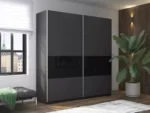 E1shkaf kupe e1 prajm 2 h dvernyj 3 sekczii dsp steklo ch 04429a1 3