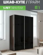 E1shkaf kupe e1 prajm 2 h dvernyj steklo chernoe dovodchi 6c9ad41 6