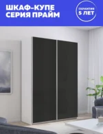 E1shkaf kupe e1 prajm 2 h dvernyj steklo chernoe dovodchi faa8c91 4