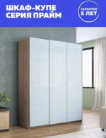 E1shkaf kupe e1 prajm 3 h dvernyj steklo beloe dovodchiki 7d25fb1 4