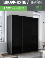 E1shkaf kupe e1 prajm 3 h dvernyj steklo chernoe dovodchi 38ddca1 4