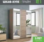 E1shkaf kupe e1 prajm 3 h dvernyj zerkalo dsp zerkalo oku 3d21ce1 2